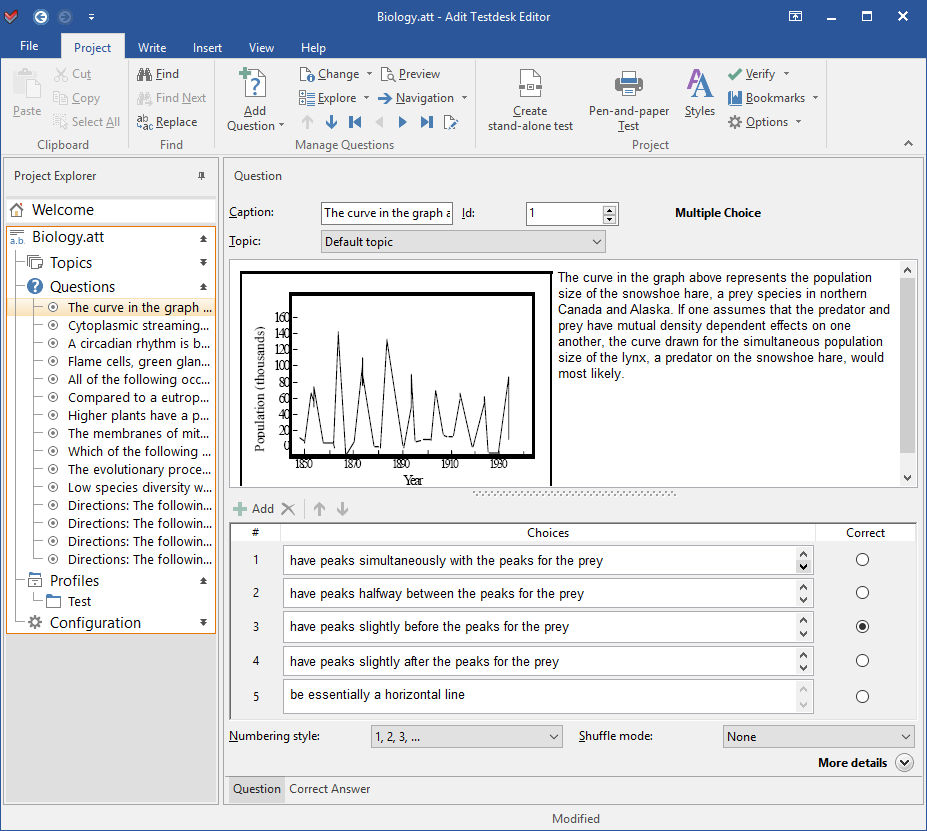 Replace paper exams with fully automated computer-based testing